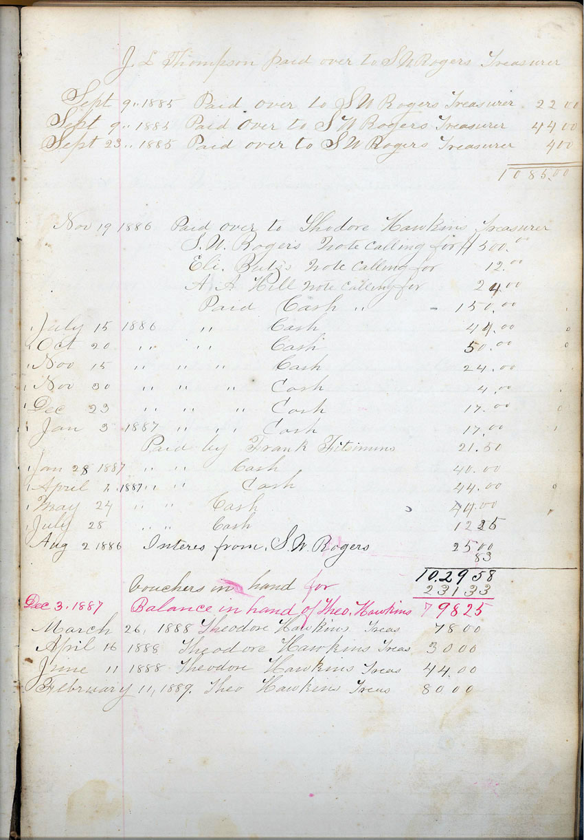 minute book